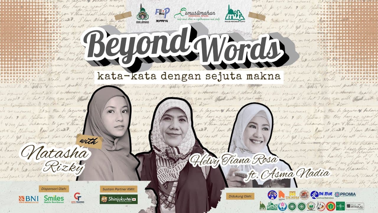 KATA-KATA DENGAN SEJUTA MAKNA - Natasya Rizky, Helvy Tiana Rosa, Asma Nadia   |  MM KMII Jepang 2025